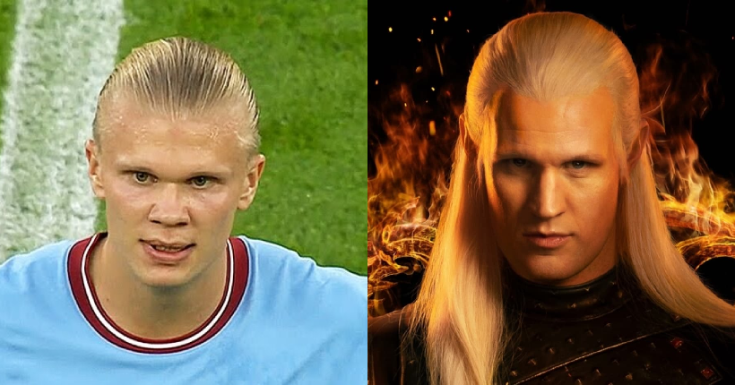 Erling Haaland, Daemon Targaryen, ou les deux ?