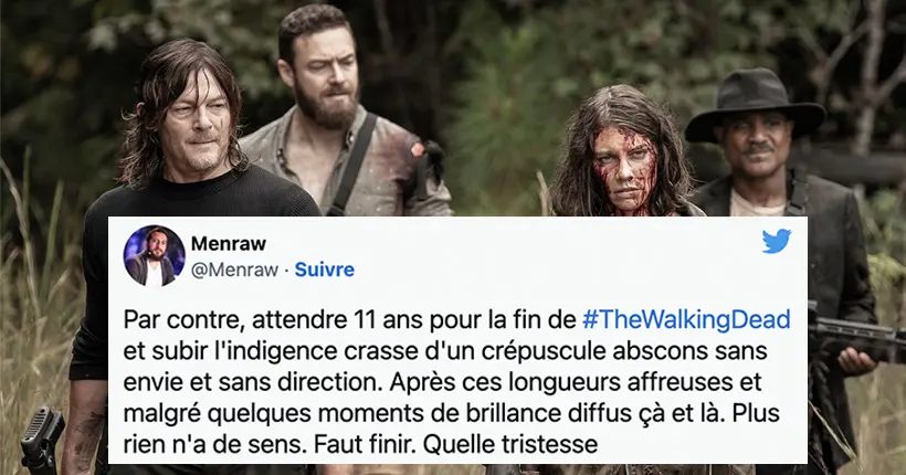 The Walking Dead, c’est (enfin) terminé : le grand n’importe quoi des réseaux sociaux