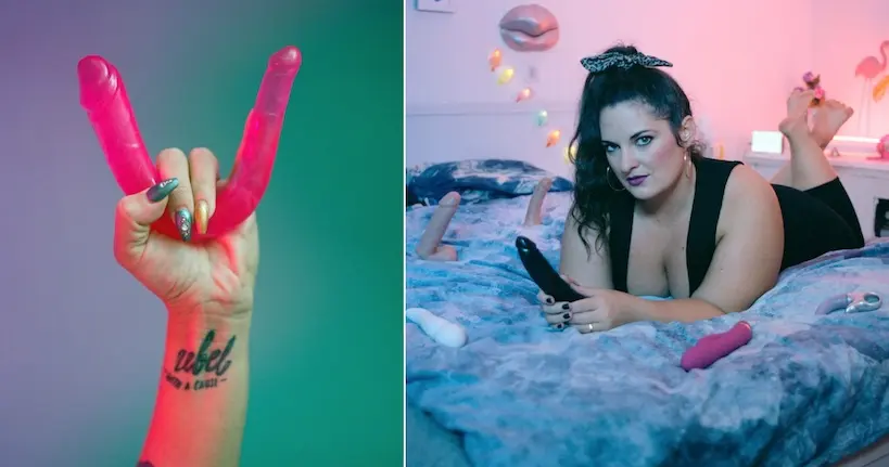 “Des orgasmes, pas des roses”, Éva Szombat photographie des femmes et leurs sextoys