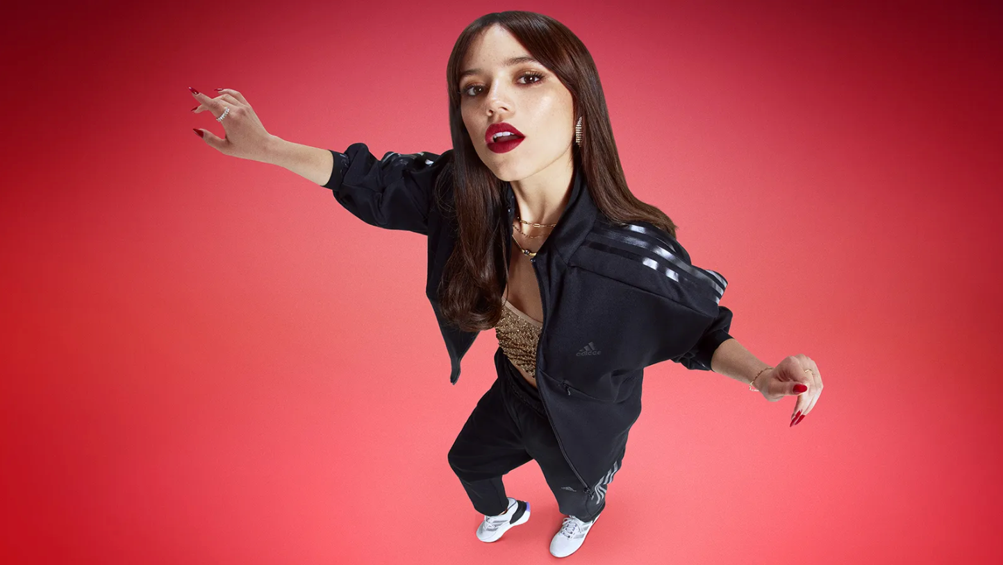 <p>Jenna Ortega pour Adidas Sportswear © adidas</p>
