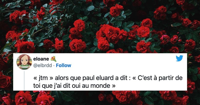 Sur Twitter, des passionnés compilent les meilleures citations d’amour (et c’est trop beau snif snif on va pleurer)