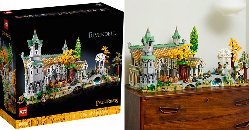 Ne fuyez pas, pauvres fous ! Lego sort son set de Fondcombe, la cité des Elfes du Seigneur des anneaux