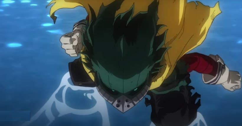 Dark Deku arrive en force dans le nouveau trailer de My Hero Academia